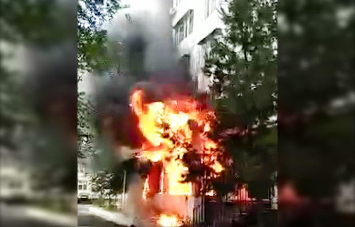 Toshkentda ko‘p qavatli uyda ro‘y bergan yong‘indan 1-7-qavatlar zarar ko‘rdi