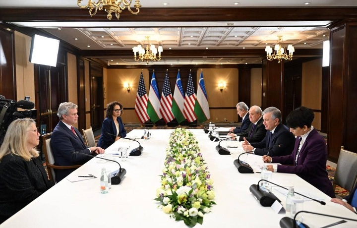 Шавкат Мирзиёев принял членов Палаты представителей Конгресса США