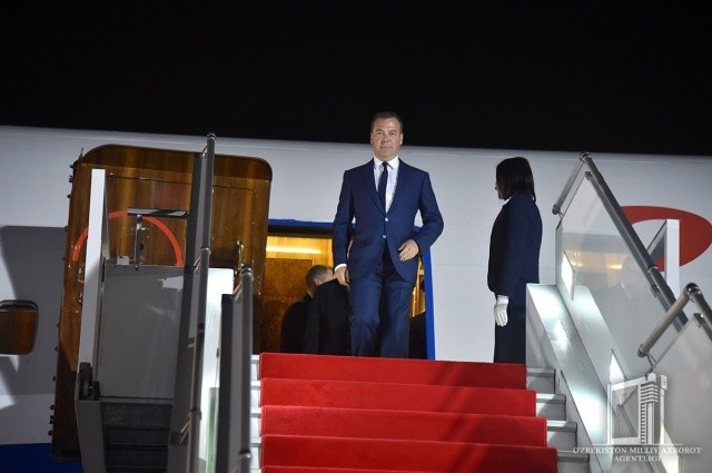 Дмитрий Медведев прибыл в Хорезм