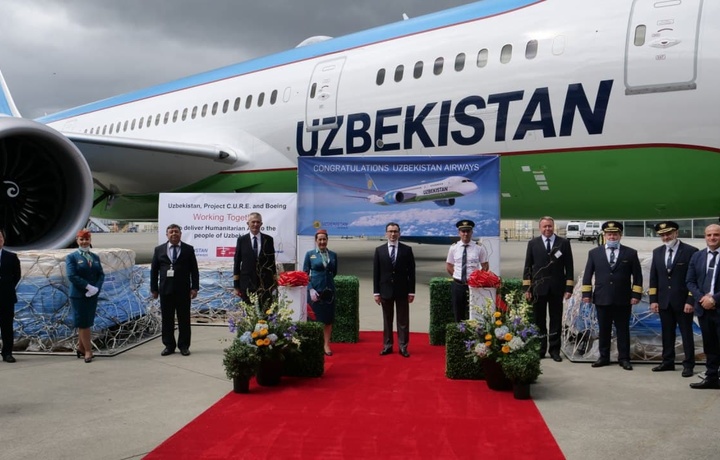 O‘zbekistonga yana bir «Dreamliner» olib kelindi