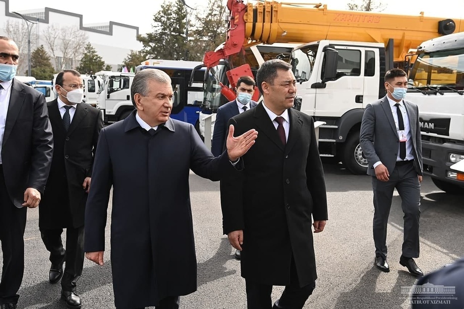 Shavkat Mirziyoyev va Sadir Japarov Toshkentdagi texnoparkka bordilar (foto)