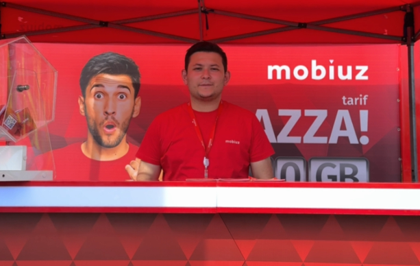 Mobiuz MAZZA FEST 2025’да энергия, мулоқот ва янги рақамли имкониятларни тақдим этди
