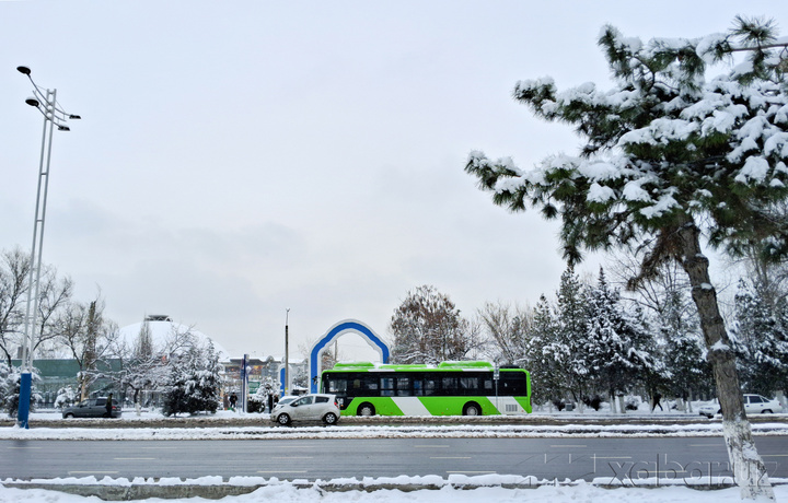 Сегодня температура воздуха в Узбекистане составит 0-5 градусов тепла
