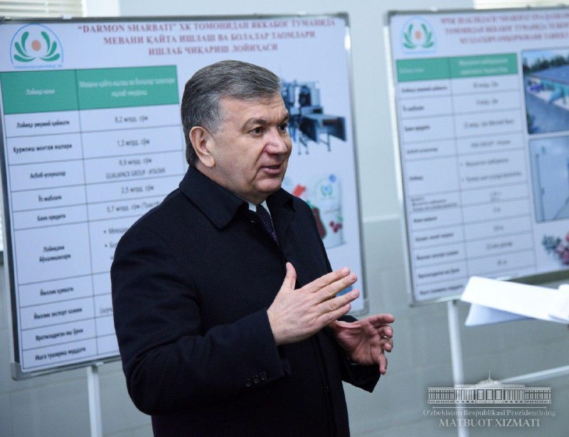 Shavkat Mirziyoyev: «Tadbirkorlarni eksportga o‘rgatish, buning uchun biznes-inkubatorlar tashkil etish, eksport muhitini yaratish zarur»