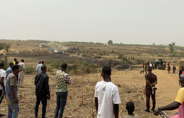 Nigeriyada harbiy samolyot halokatga uchradi: hech kim tirik qolmadi