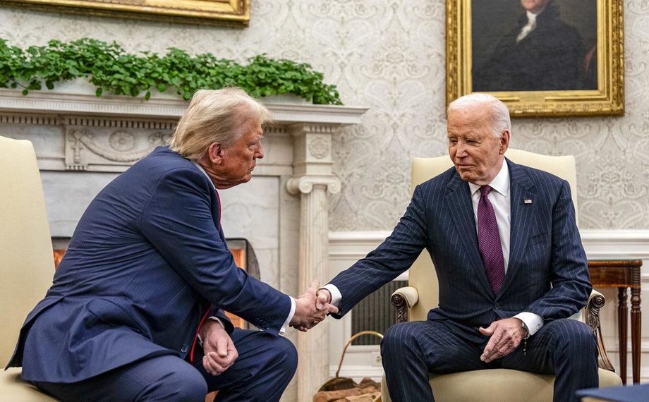 Байденнинг пенсияси Трампнинг маошидан кўп