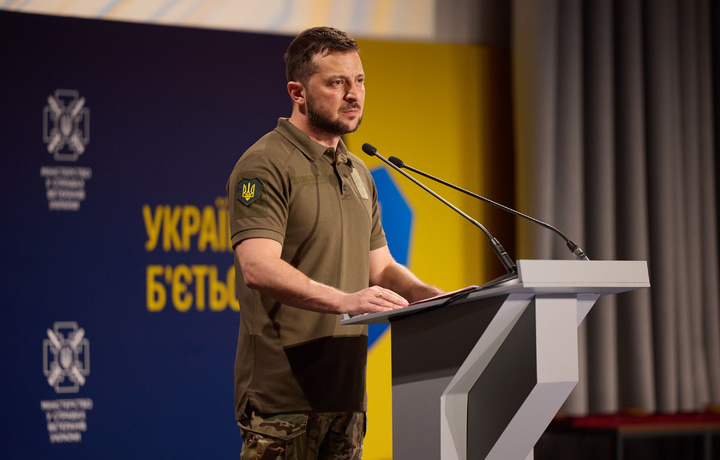 Зеленский: хавфсизлик кафолатланса, 3 ой ичида Украинада сайловлар бўлиб ўтади