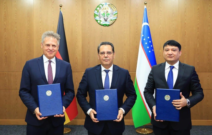 Ўзбекистон–Германия: яшил иқтисодиётга доир ҳужжат имзоланди