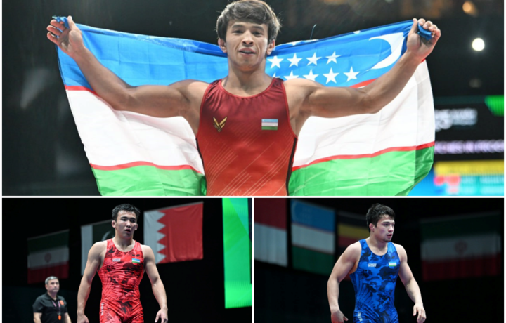 Уч нафар курашчимиз йилни жаҳон рейтинги пешқадами сифатида якунламоқда