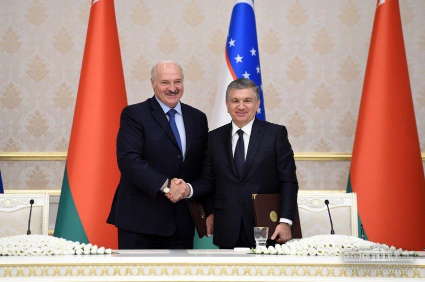 Шавкат Мирзиёев и Александр Лукашенко подписали Совместное заявление