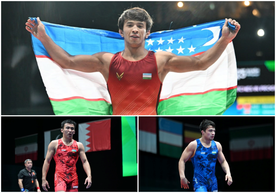 Uch nafar kurashchimiz yilni jahon reytingi peshqadami sifatida yakunlamoqda