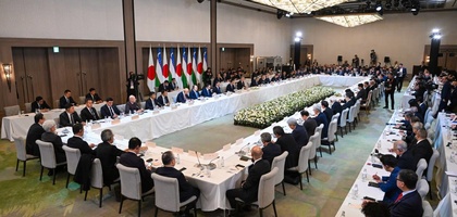 Шавкат Мирзиёев провел встречу с руководителями ведущих компаний, финансовых институтов и бизнес-объединений Японии