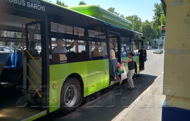 Toshkentda bugundan boshlab avtobuslar uchun elektron kartalar sotilishi boshlandi