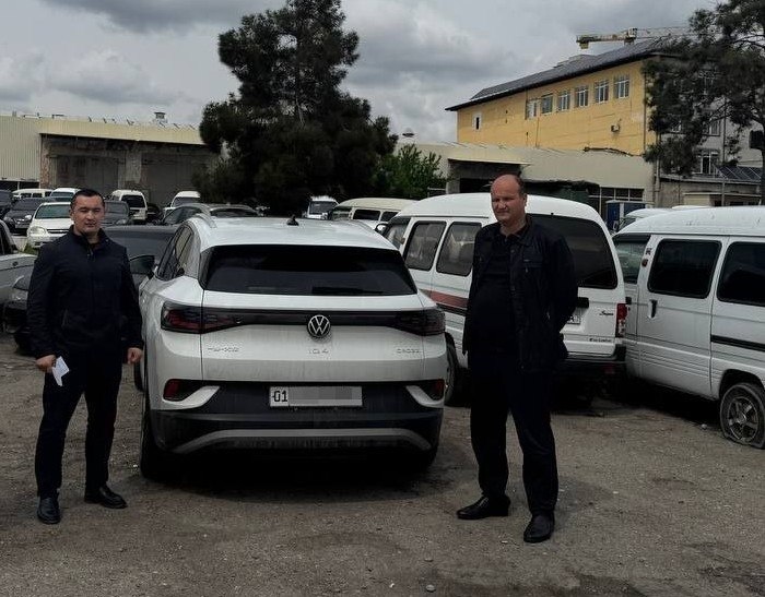 Namanganda qarzdor fuqaroning avtomashinasi «qamab qo‘yildi»