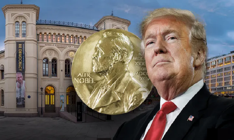 Трампга тинчлик бўйича Нобел мукофоти топширилди...