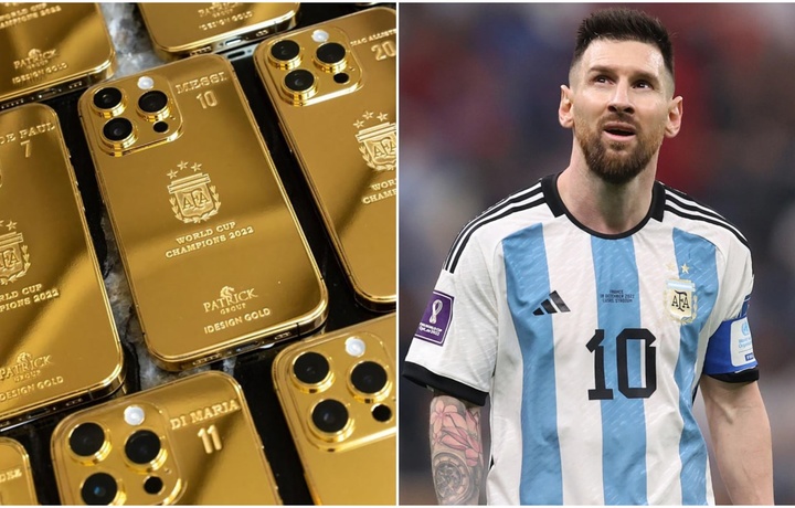 Messi o‘z hisobidan 35 ta tilla smartfonga buyurtma berdi