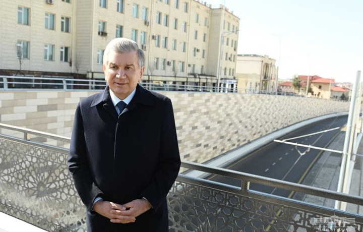 Shavkat Mirziyoyev Samarqanddagi tunnelni ko‘zdan kechirdi