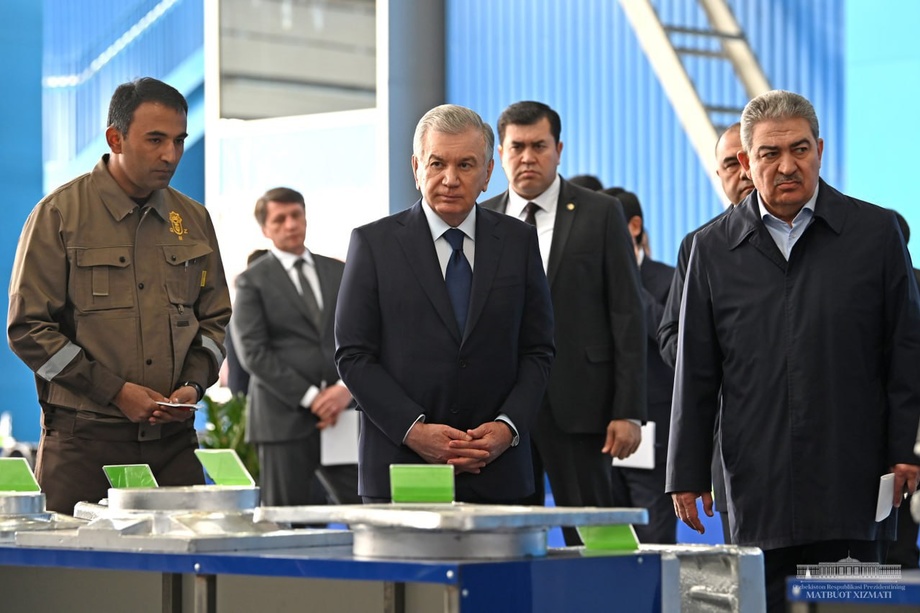 Президент посетил Литейно-механический завод (фото)