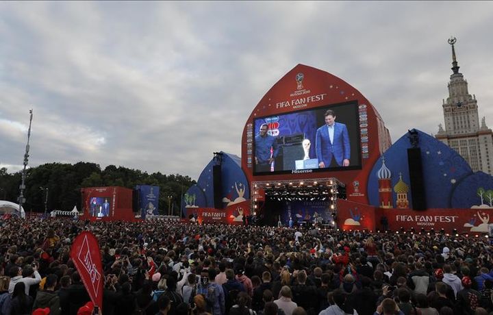 В Москве открылся фестиваль болельщиков FIFA Fan Fest
