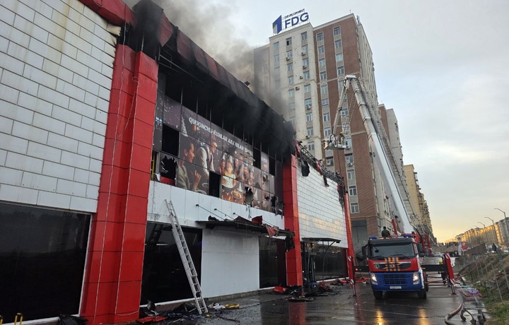 Один человек погиб в результате пожара в Яшнабадском районе