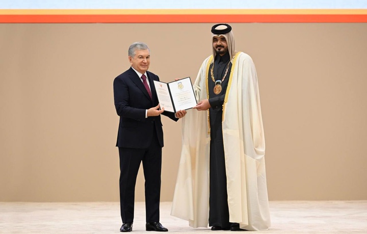 Osiyo Olimpiya Kengashi prezidenti mukofotlandi