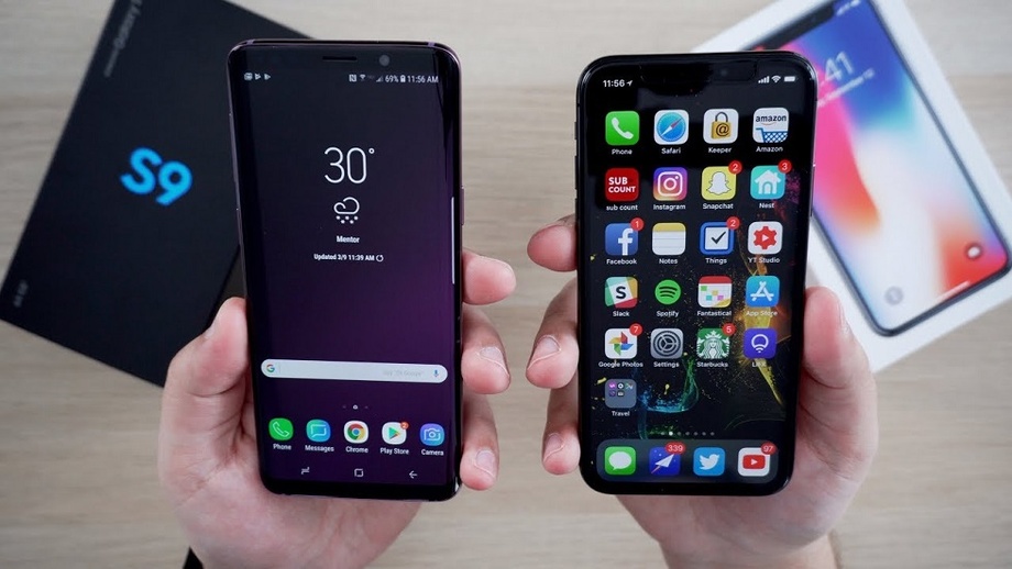 Samsung высмеял в рекламе скорость загрузки iPhone X (видео)