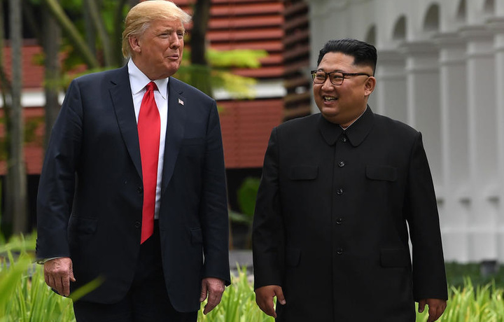 Tramp Kim Chen In bilan qachon uchrashishini aytdi