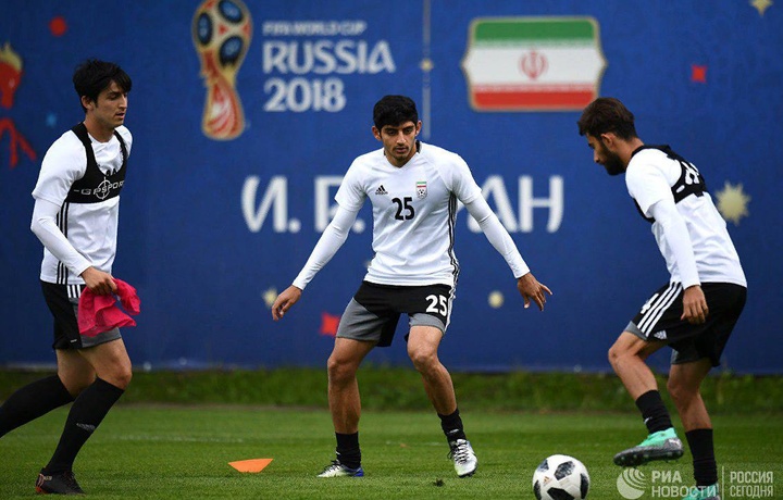 Eron terma jamoasi Rossiyadagi ilk mashg‘ulotini o‘tkazdi (foto)