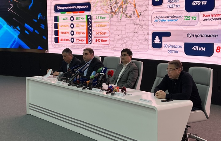 Тошкент йўллари учун «рақамли мия»: эндиликда зарур йўналишларда «яшил чироқ» вақти узайтирилади
