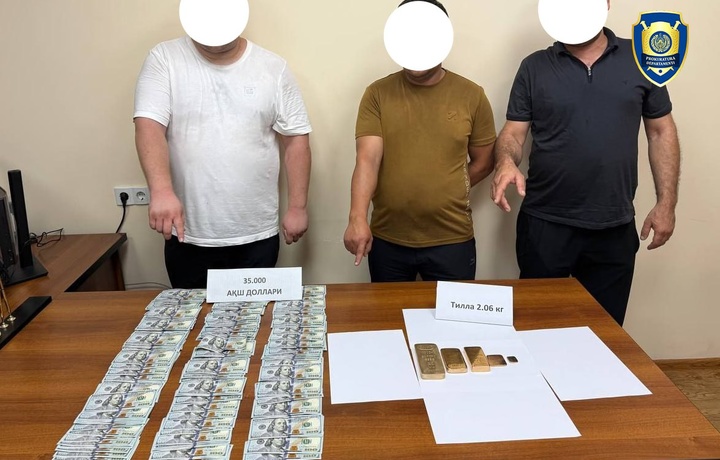 Toshkentda soxta tilla quymalarini pullayotgan shaxslar ushlandi