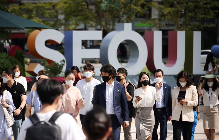 Число случаев COVID-19 в Южной Корее растет на фоне распространения субварианта «омикрона»