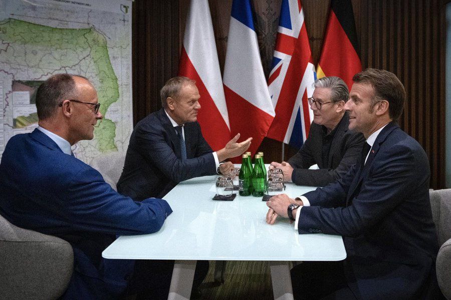 Франция, Германия, Британия ва Польша раҳбарлари Киев сари йўл олди