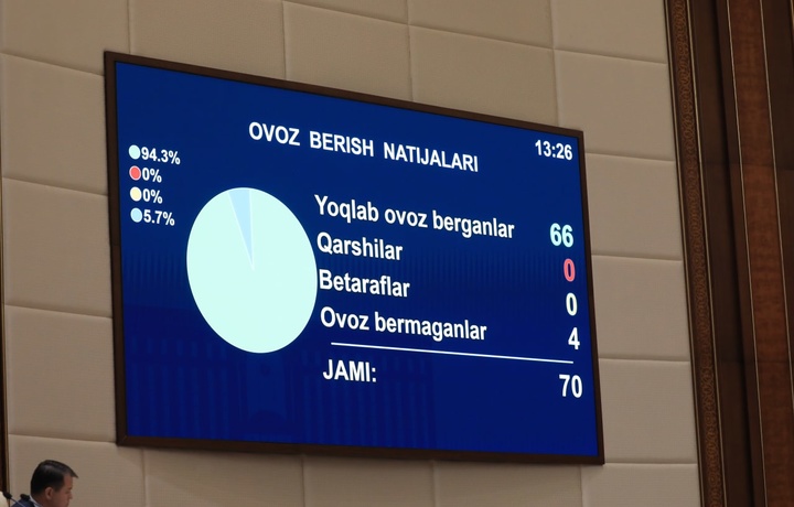 Senat amaliyotda qator qulayliklar yaratuvchi qonunni ma’qulladi