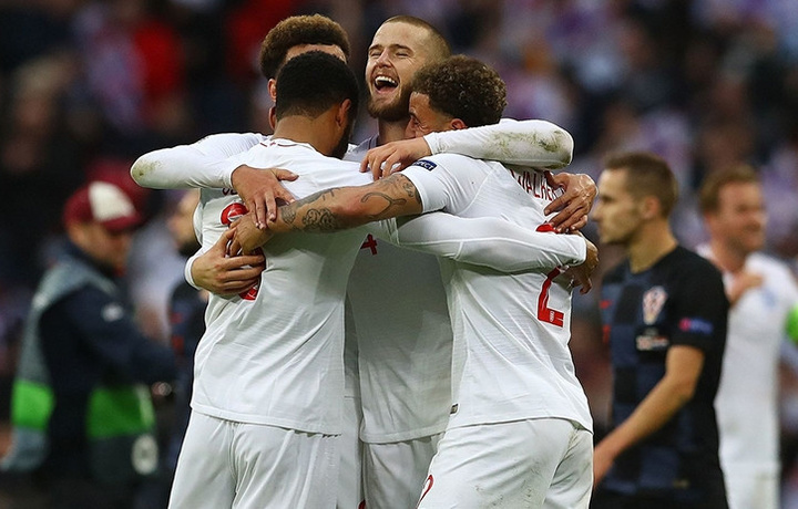 Англия вытеснила Хорватию в дивизион B