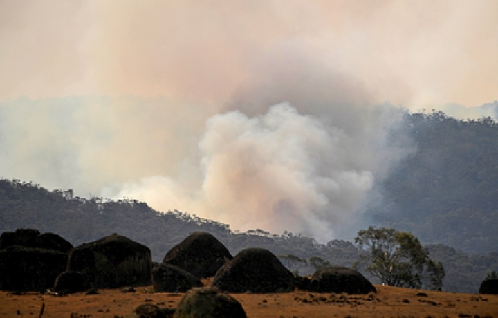При тушении пожаров в Австралии разбился самолет (видео)