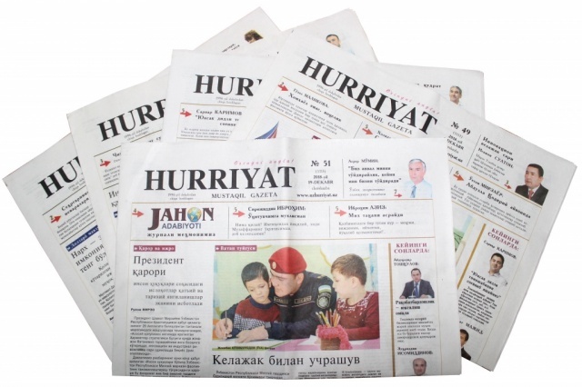 «Hurriyat» gazetasiga yangi bosh muharrir tayinlandi