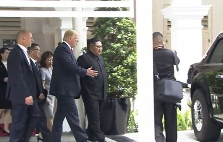 Трамп 1,6 миллион долларлик уловини Кимга кўрсатди