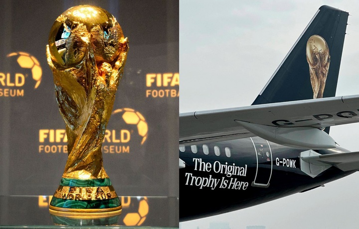 В Ташкент доставили оригинальный Кубок чемпионата мира FIFA