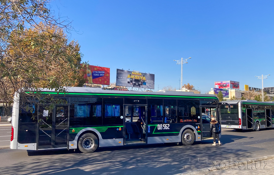 Toshkentda jamoat transporti: 240 ta avtobus, yangi yo‘nalishlar va «aqlli» svetoforlar