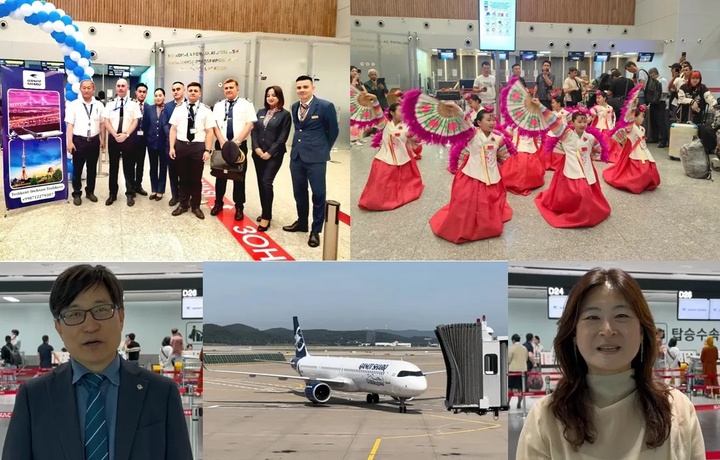 Toshkent va Pusan yo‘nalishi bo‘yicha muntazam aviaqatnovlar yo‘lga qo‘yildi