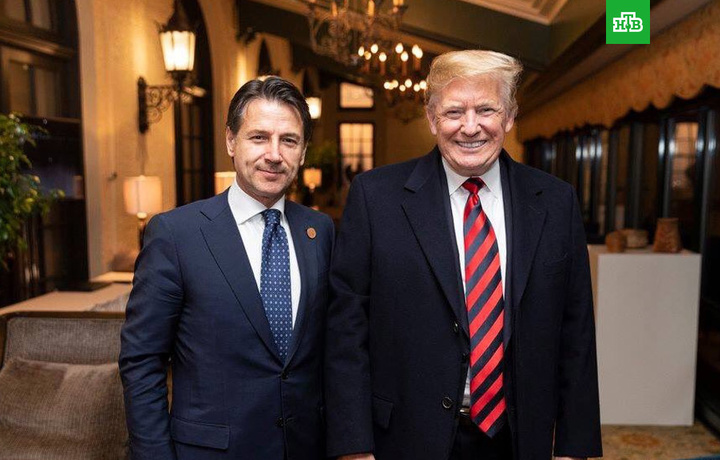 Tramp Italiya bosh vaziri bilan uchrashadi