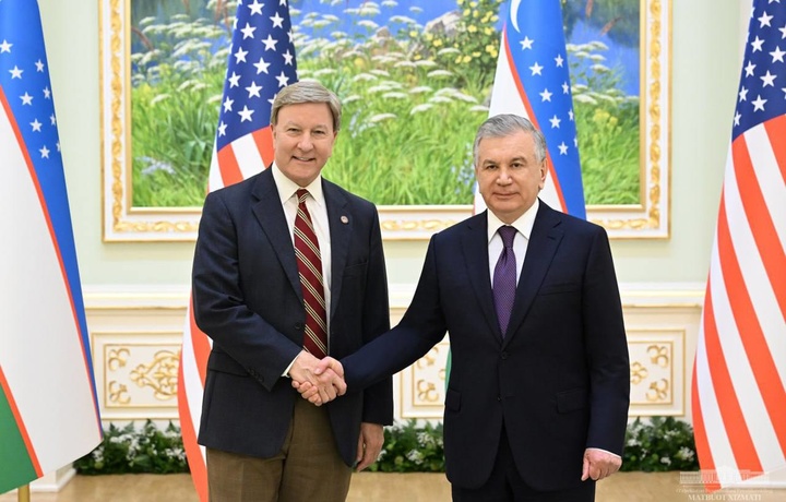 Шавкат Мирзиёев принял высокопоставленных чиновников США