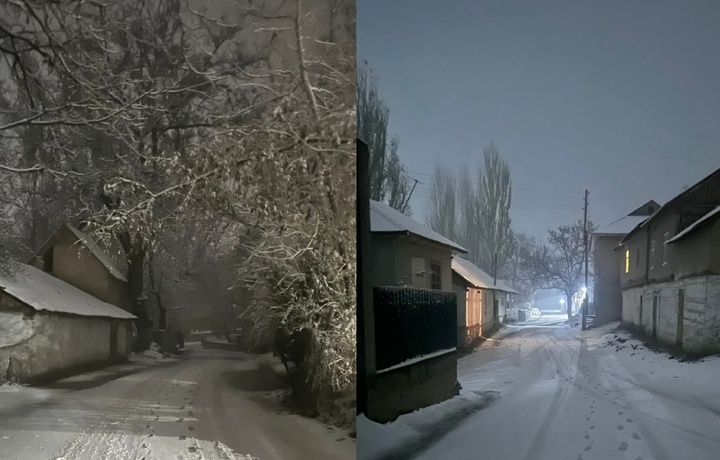 Қашқадарё ва Тошкент вилоятида биринчи қор ёғди