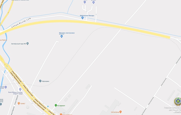 Toshkentdagi ko‘cha vaqtincha yopiladi