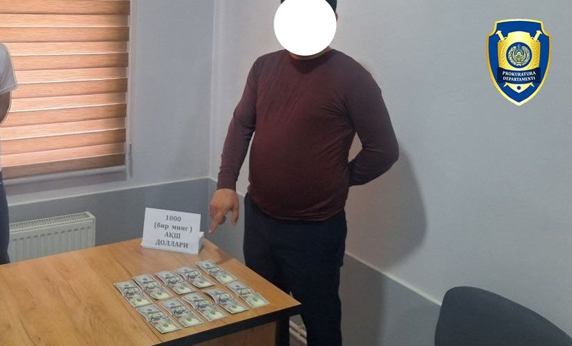 Наманганда қурилиш бўлими бош архитектори қўлга олинди