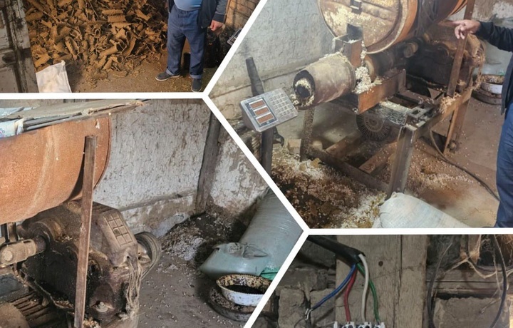 Бекободда яроқсиз ёғ ишлаб чиқарувчи цех фош бўлди