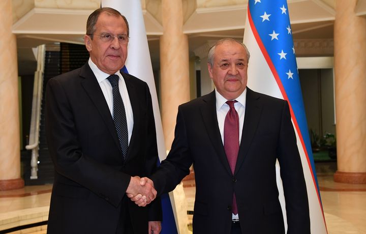 Абдулазиз Комилов Россия ташқи ишлар вазири билан учрашди