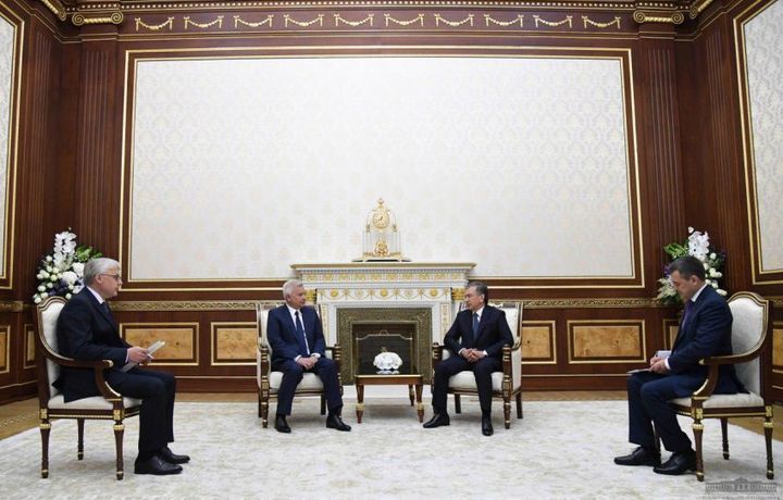 Shavkat Mirziyoyev «LUKOYL» kompaniyasi rahbarini qabul qildi