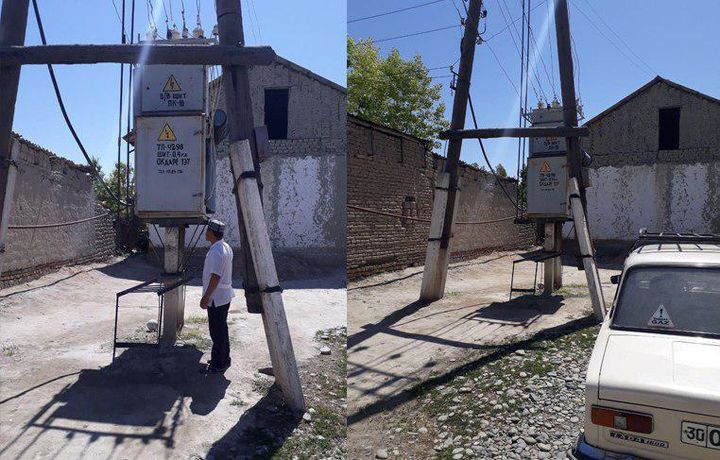 Ҳовлимга ўрнатилган трансформатор ҳаётимизга хавф солмоқда!