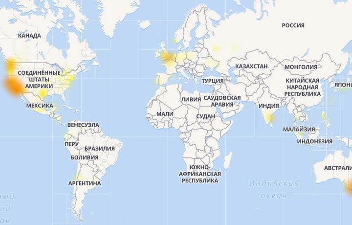 В Google произошел глобальный сбой